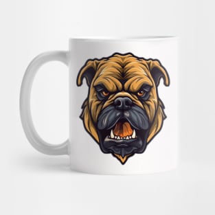 Angry Pitbull Dog Mug